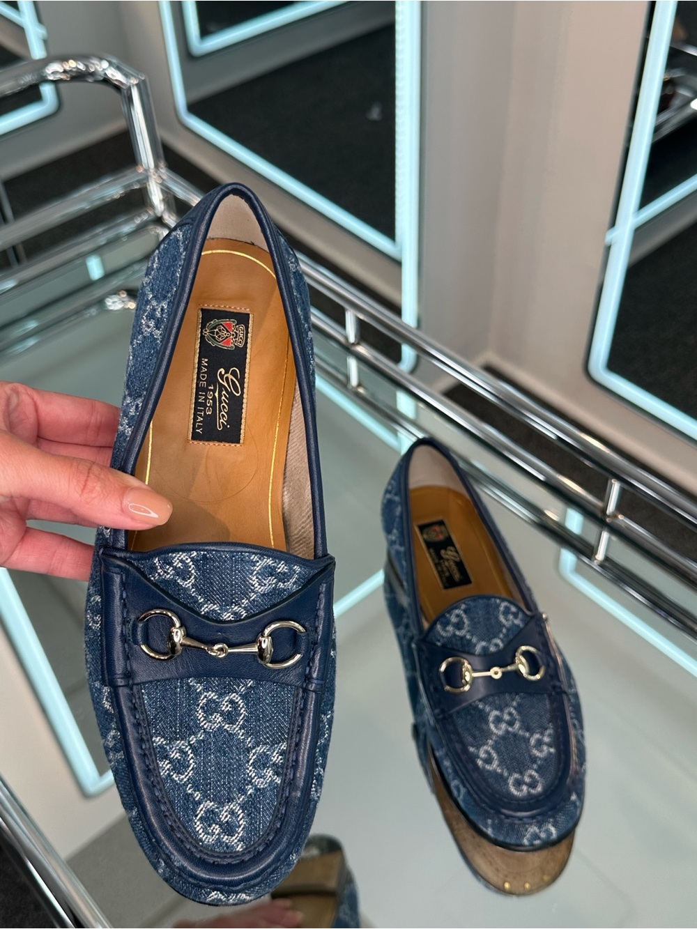 Gucci Denim Loafer